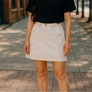 Heart of Palms Skirt Skort with Stretch Size 10 Peach Color